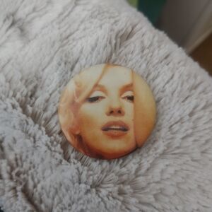 Marilyn Monroe vintage Style Button Pin